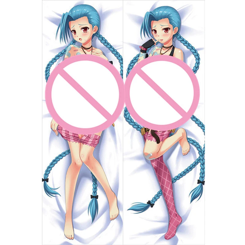 MMF декабрь 2016 обновление Популярные персонажи игры Лига Легенд Jinx наволочка для