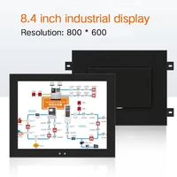 portable monitor lcd 8 4 inch display vesa mounting vga hdmi bnc av free shipping not touch screen industrial display