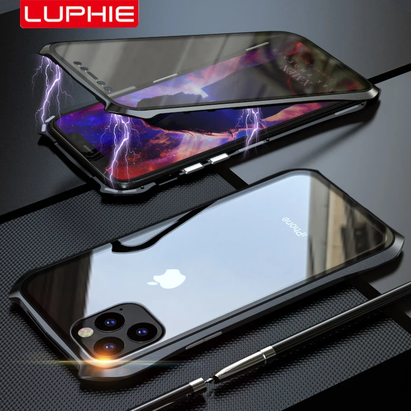 Чехол для Apple iPhone 11 2019 с изображением летучей мыши тонкая металлическая рамка