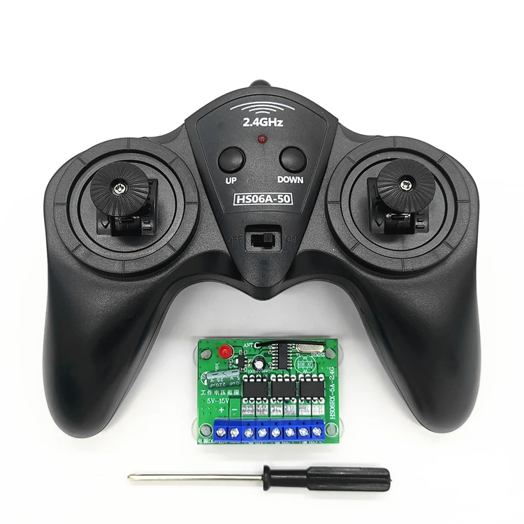 

6CH high-power 2.4G 50 meter remote control receiver car model ship DIY 6-15v
