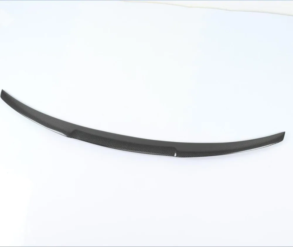 Углеродное волокно заднего крыло багажника выступ Спойлеры подходит для девочек