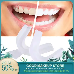 2 шт.лот, Силиконовый поднос для рта, для отбеливания зубов