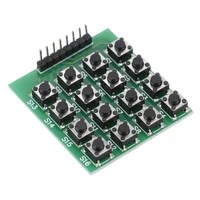 1 pcs 4x4 matrix keyboard micro switch 16 keys single chip computer external expansion keyboard module arduino