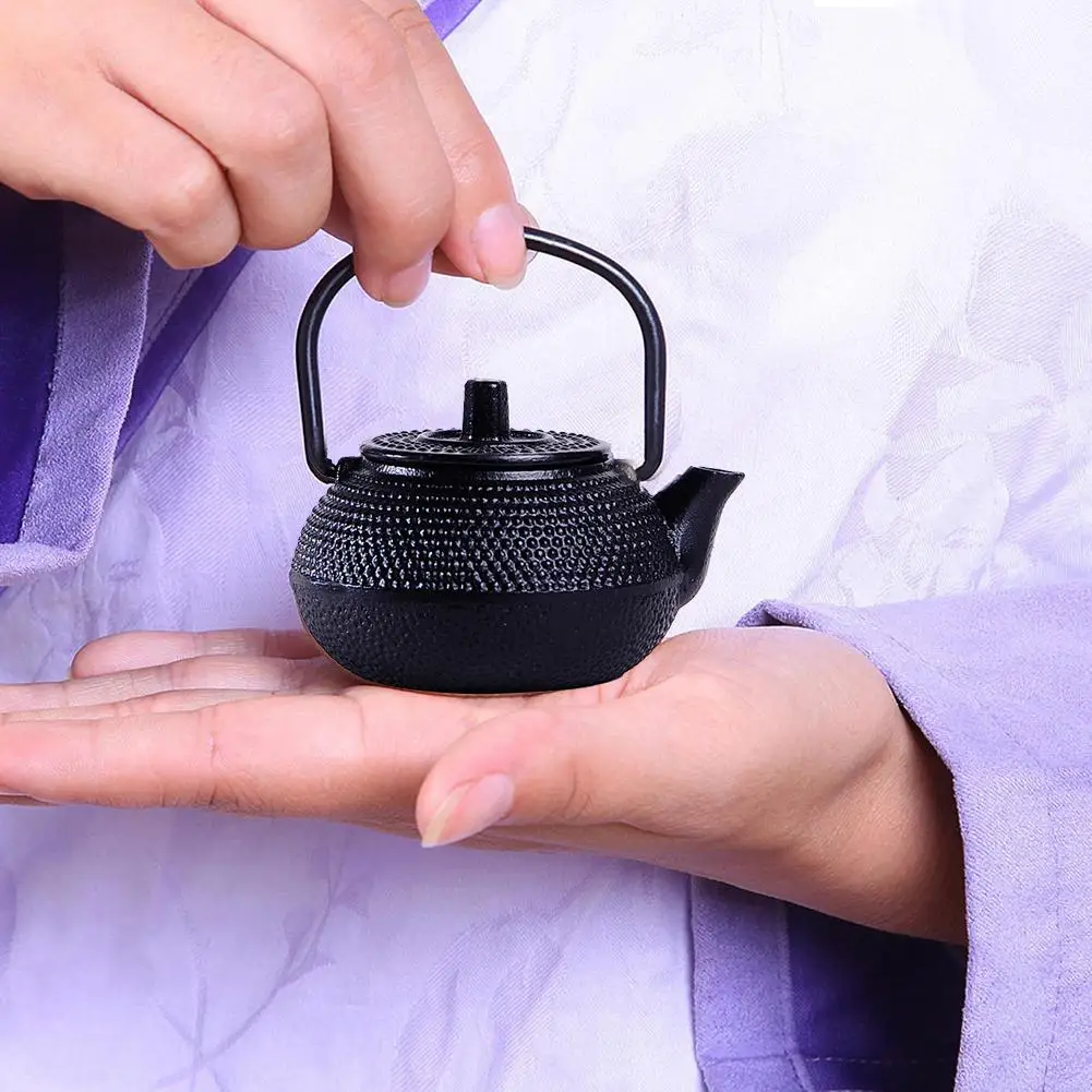 50ML 300ML 800ML Mini Cast Iron Kettle Teapot Tea Set High Quality Heat Resistant Explosion Proof Maker Dropshipping | Дом и сад