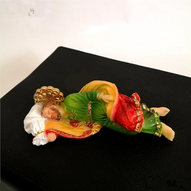 Прямая поставка религиозная статуя Святого семьи святое сердце Иисуса Blessed