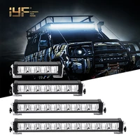 14inch high power single row 12v 24v 36volt led light barwork light for auto atv utv 4x4 accessories offroad trucks