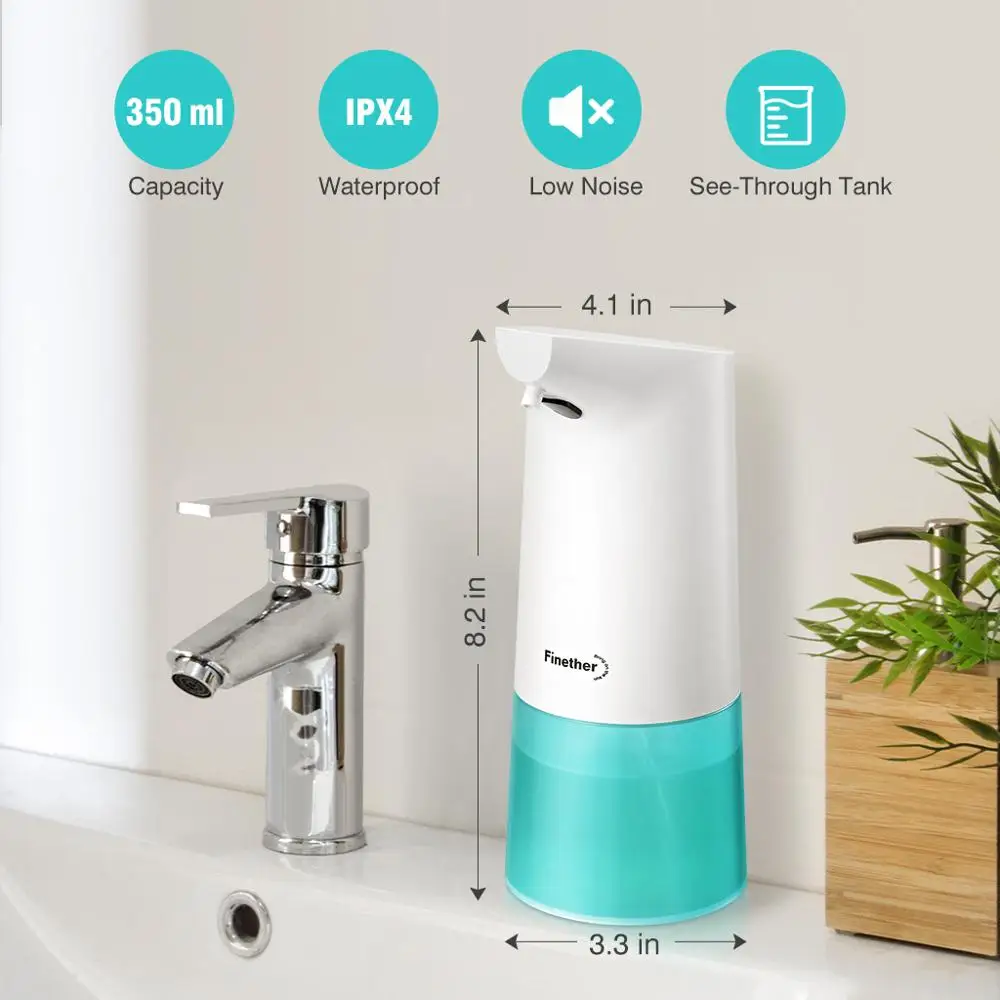 250 мл автоматический дозатор жидкого мыла без касания дезинфицирующий