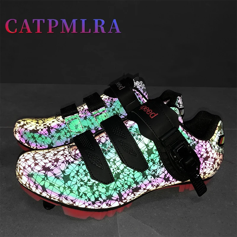 

New Mountain Hard-soled Equipment Buckle Cycling Shoes Mens Professional Rubber-soled Wear-resistant Cycling Shoes Women