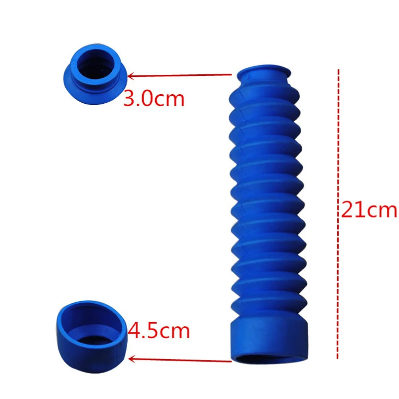 

2Pcs Motorcycle Front Fork Cover Gaiters Gators Boot Shock Protector Dust Guard for Off Road Pit Dirt Bike Motocross Bicycle New