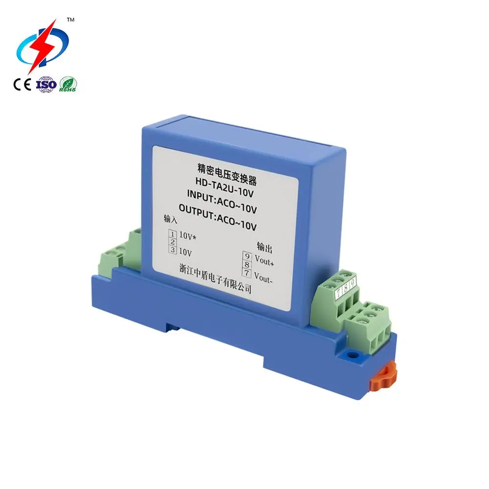 

Zhongdun Zdt-2u передатчик напряжения переменного тока с датчиком Холла 0 ~ 75мв 0 ~ 1000 в