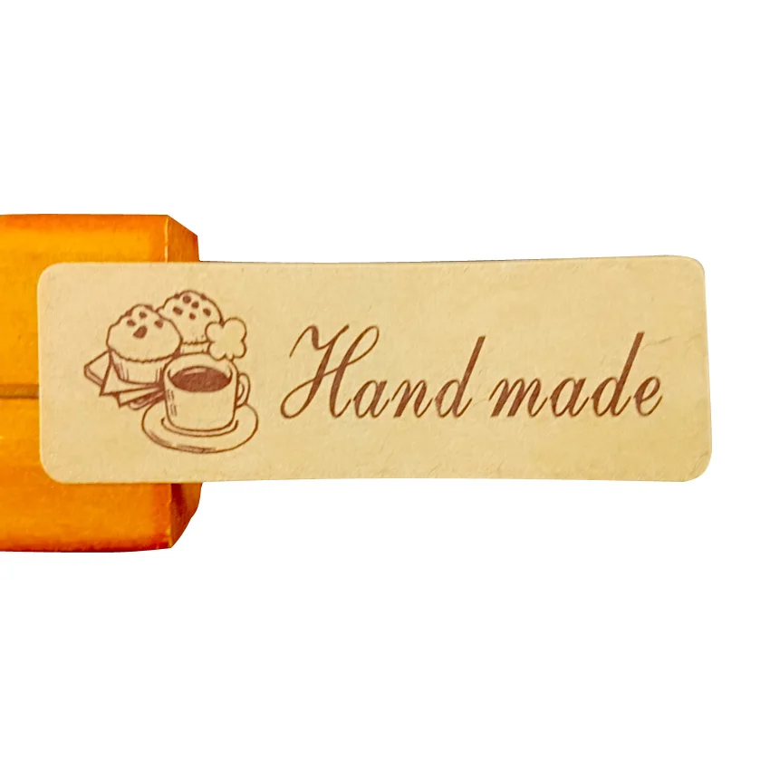 

1200 шт./лот милый торт ручной работы Уплотнительная наклейка самоклеящиеся наклейки DIY подарки печенье Украшение пакет этикетка