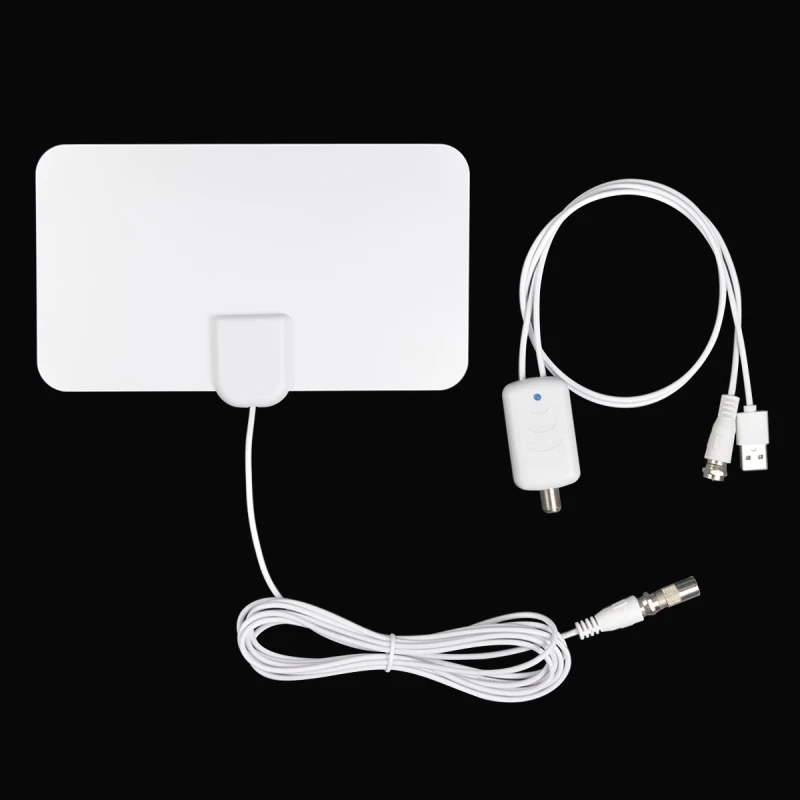 

HDTV Antennas 900 Miles Indoor Digital TV Antenna Aerial DVB-T2 Isdb-tb Local Channel Broadcast Receiver Support 4K