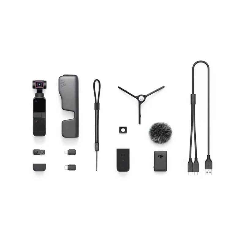 

IN Stock Original Brand New DJI OSMO Pocket 2 with 8x Zoom ActiveTrack 3.0 1/1.7-inch sensor 64MP Images camera