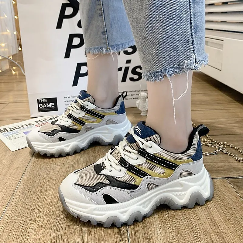 

2021 New Women's High Quality Shoes Autumn Sneakers Athletic Woman Sport Shoes Ladies Walking Shoes Soft Light Outdoor Hot