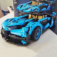 creative expert high tech bugattied super racing sports car moc modular building block model technical brick boy toy my88008