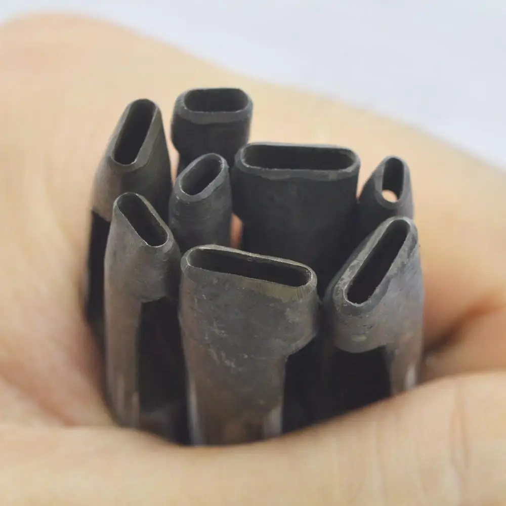 KALASO 1 шт. 2 мм * 3/4/5/6/7/8/9/10 мм Угловое сверло для самостоятельного изготовления кожи искусственный плоский перфоратор резак резец