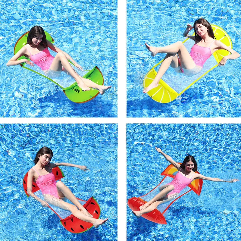 

126*73 см, восемь цветов, надувной плавающий ряд с сеткой, складная плавающая кровать для взрослых, отдыха, шезлонг, водная плавающая кровать