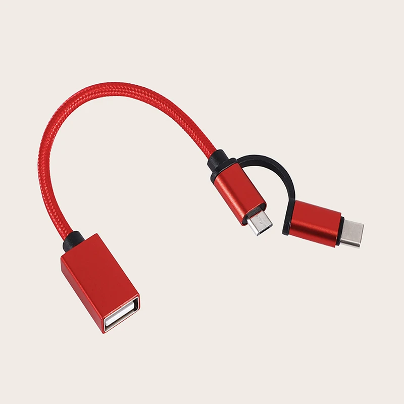 

Android type-c two in one OTG adapter cable suitable for Android TYPE-C two in one OTG adapter