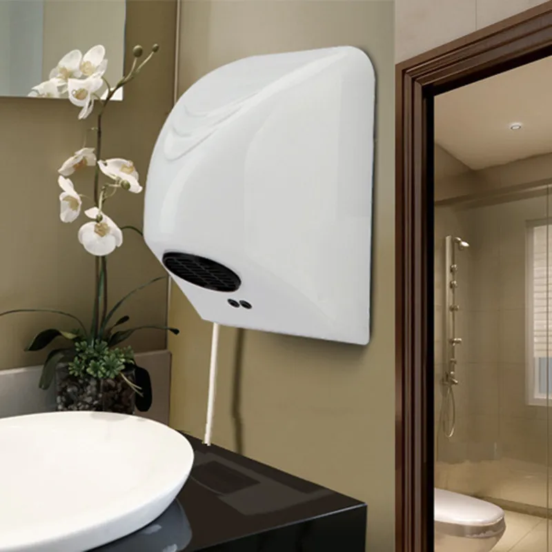 

Mini Automatic Hand Dryer Wall-mounted Electric Induction Commercial Bathroom Sensor hand dryer