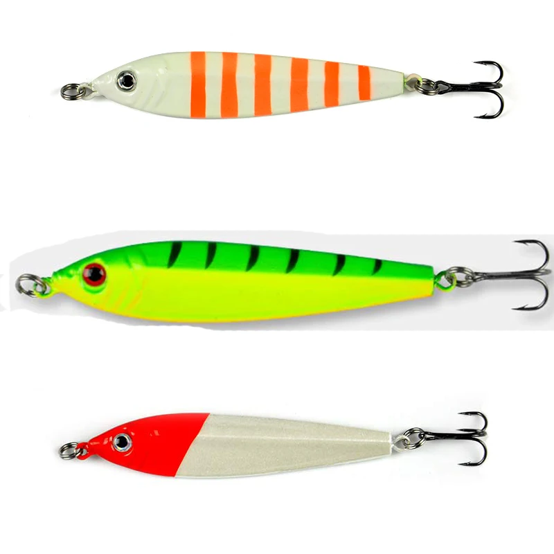 

Deep-sea Fishing Iron Plate sub-bait, iron plate Bait Lead Fish Hook 65g sea fishing shore cast metal sequins