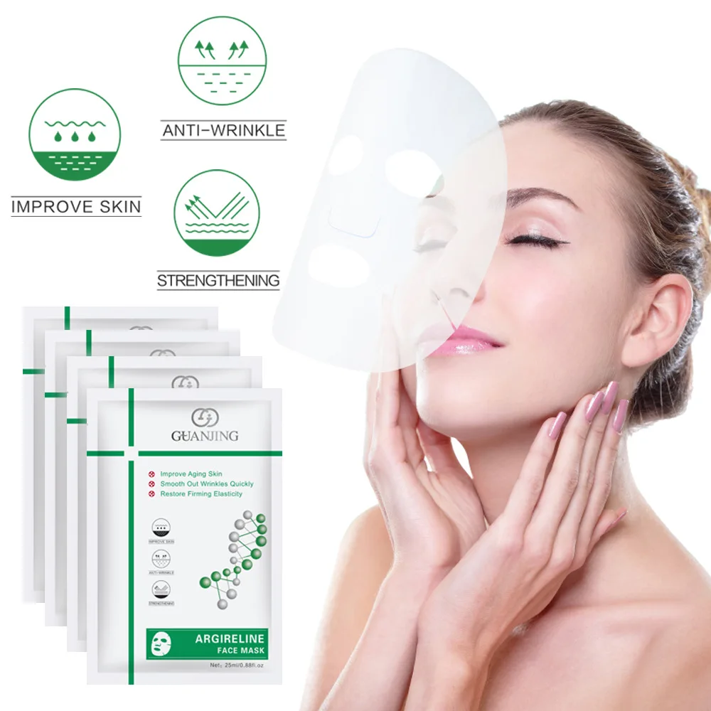 Hexapeptide маски для лица Уход за корейской косметической пленкой маска ткань морщин