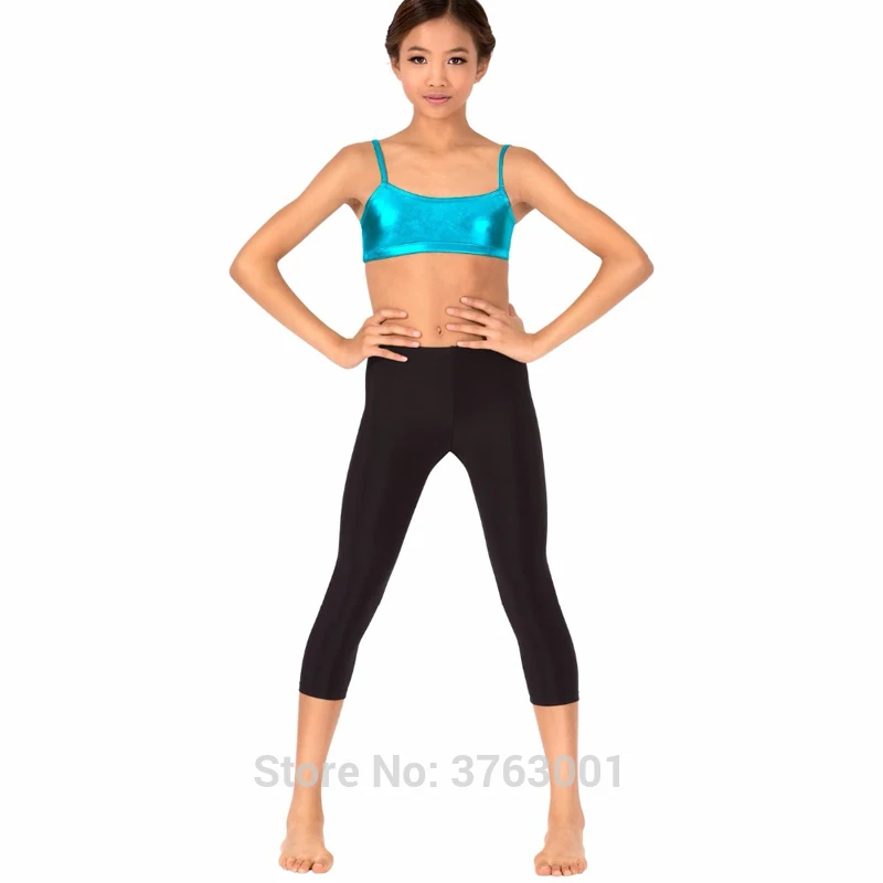 Леггинсы капри детские из лайкры и спандекса на Возраст 3 12 лет| |