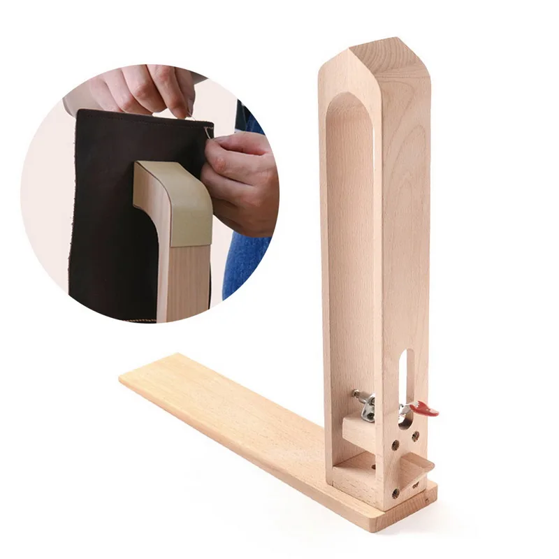 Деревянное кожевенное ремесло ручная строчка шнуровка шитье сделай сам