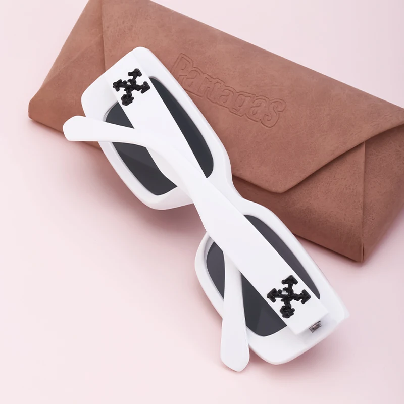 

2021New Personality Small Frame Sunglasses Men Women Brand Designe Shading Mirror Fashion Street Shot Cycling Glasses UV400