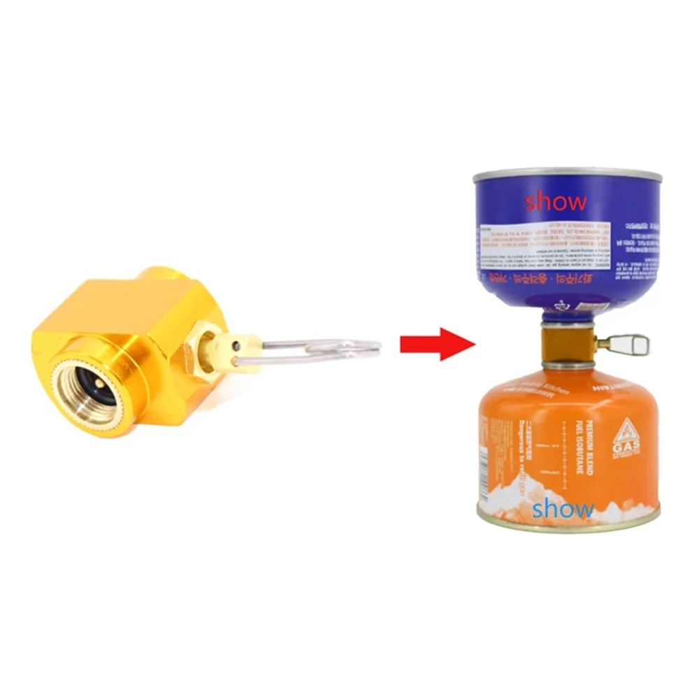 Коннектор для переоборудования туристической плиты аксессуар заправки газовым