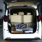 Эластичная нейлоновая сетка-держатель для багажника автомобиля, 110x50 см, с 4 пластиковыми крючками, карман для автомобиля, фургона, пикапа, внедорожника, MPV