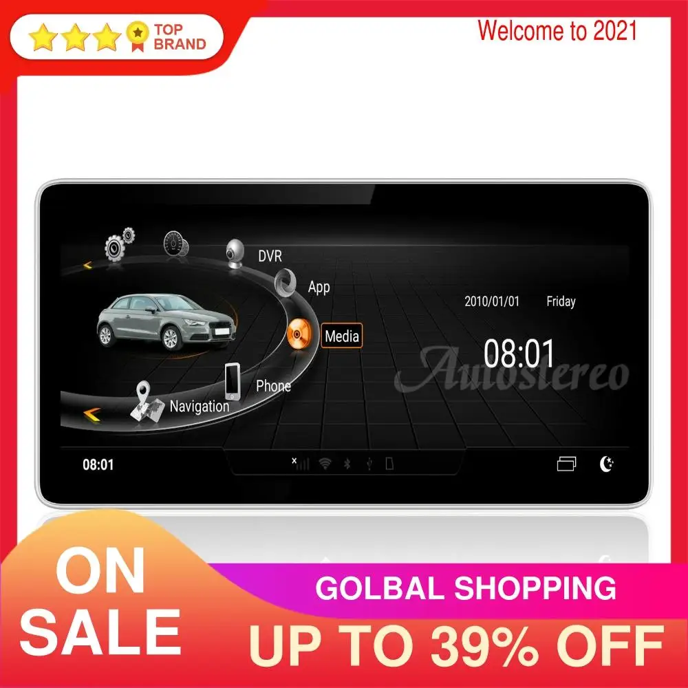 

Android 9 64 + 4 Гб дисплей для Audi Q5L 2018 2019 2020 Автомобильный GPS навигатор Авто головное устройство тире мультимедийный плеер радио магнитофон