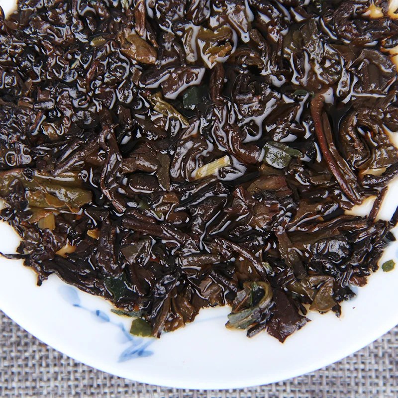

2019 Glutinous Rice Aroma Shu Pu'er Mini Tuocha Ripe Pu'er Tea 500g White Bag