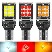 2pcs car led reverse light canbus backup lamp w16w 921 t15 white yellow red for skoda superb octavia a7 a 5 2 fabia rapid yeti