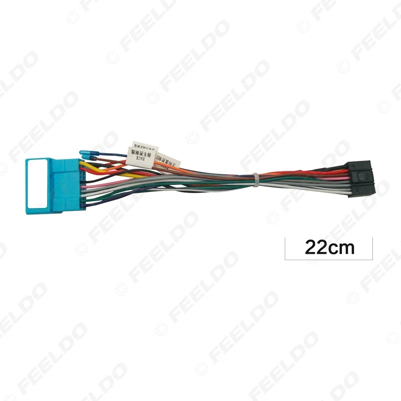 Проводка FEELDO для автомобильной аудиосистемы жгут проводов 16-контактный