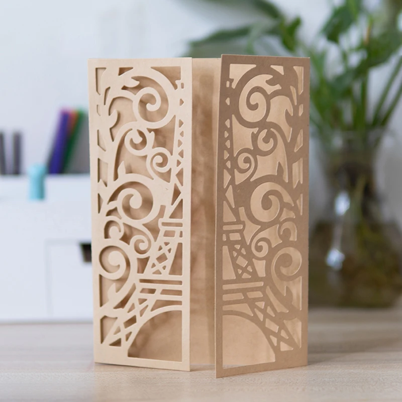 Металлические режущие матрицы с изображением Эйфелевой башни новинка 2020 года