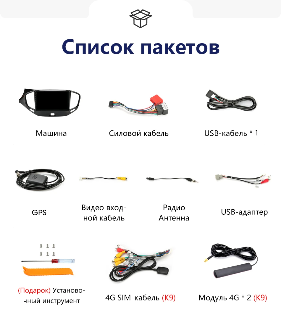 2Din 4G 2 ГБ+ 32 ГБ Android 8,1 Автомобильный мультимедийный видео плеер для Lada VESTA- аудиосистема навигация gps 2.5D+ ips 2 Din