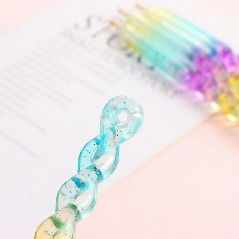 

5d Diamond Point Drill Pen Colorful Twist Love Pendant Accessories Stitch Sewing Tool Crafts Embroidery Draw Diy Pain R8F6