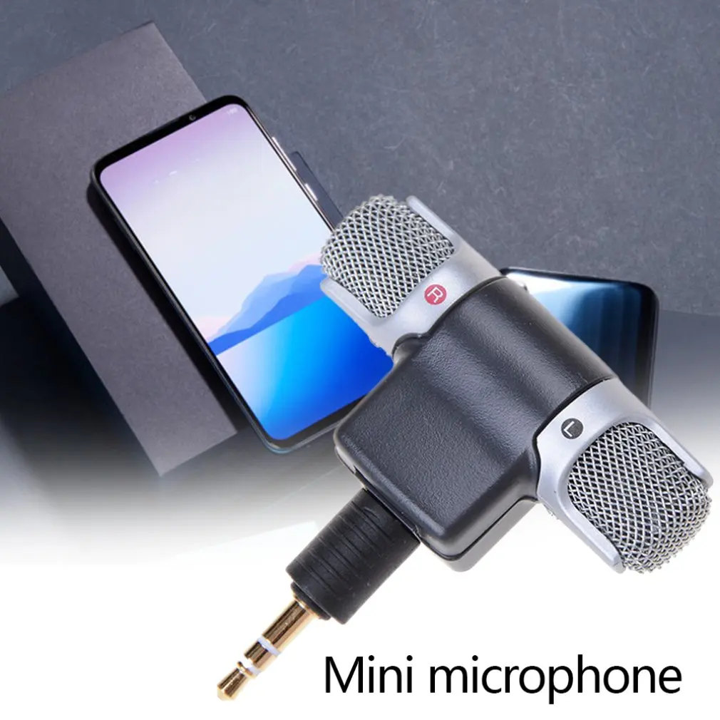 Портативный мини-микрофон микрофон DS70P диктофон для интервью мобильный iphone samsung