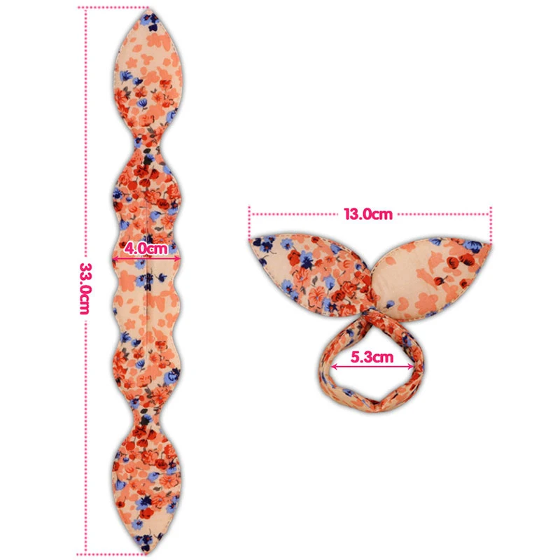 

Lazy Curling Iron Bun Maker Twist Curler Tool DIY Hair Accessories Printing Magic Clip Rabbit Ear Magic Sponge Hair Styling