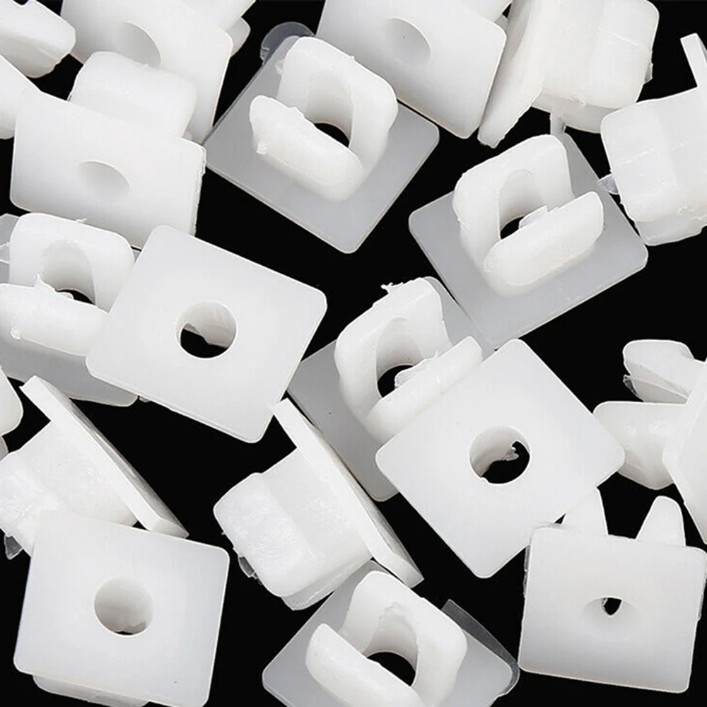 20 шт. пластиковые заклепки белые зажимы для бампера крыла Toyota 90189 06193|Клипсы и