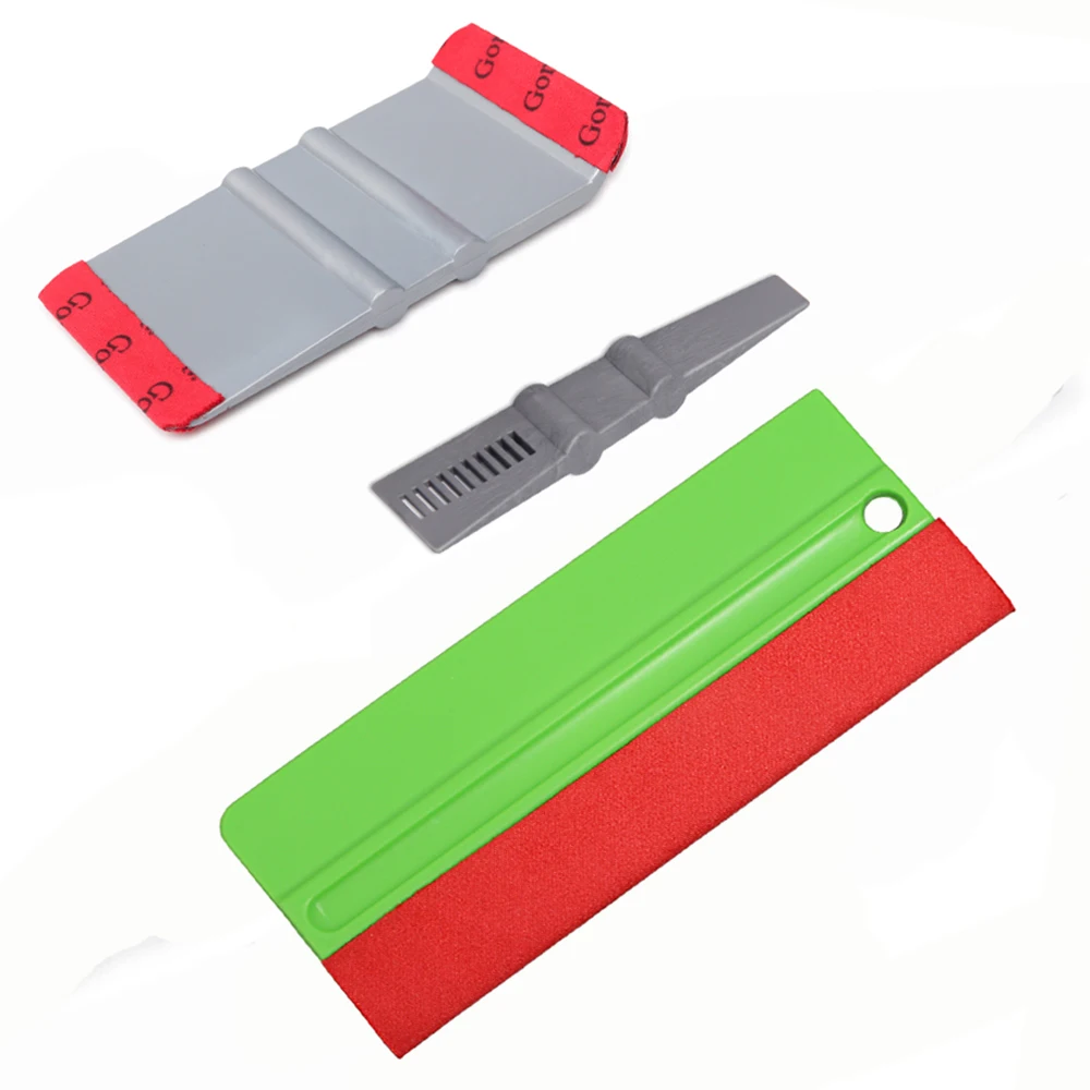 

Виниловый скребок FOSHIO для автомобильных наклеек и переводных картинок, трехслойный скребок для виниловой упаковки, набор инструментов для ...