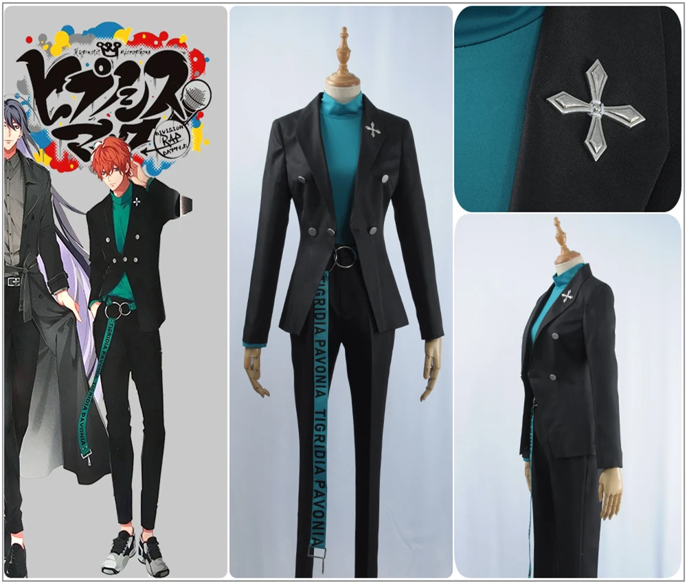 Новая игра дивизион рэп битва гипноз Mic Matenrou Kannonzaka Doppo Косплей Костюм на заказ
