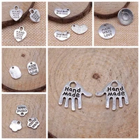 charms for jewelry making kit pendant diy jewelry accessories handmade plate charms