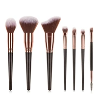 7pcs makeup brushes beauty foundation fluffy soft powder eye shadow eyelash blush highlight cosmetic compensator tools