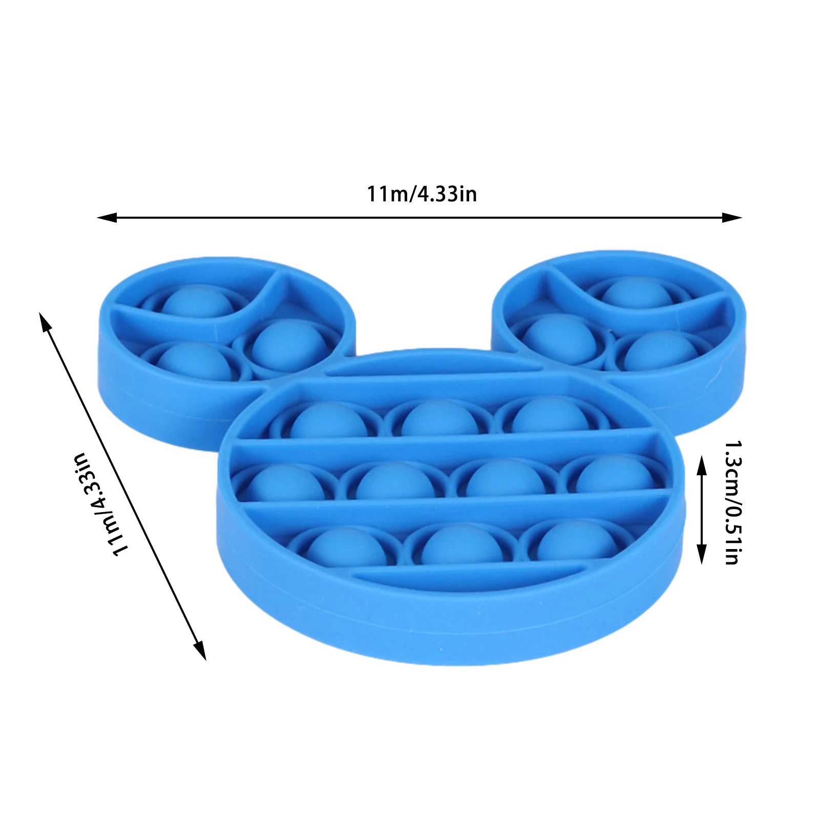 

Adult Kids Antistress Increase Focus Push Pop Bubble Fidget Sensory Toys Autism Special Needs Stress Reliever Pop Fidget Toys