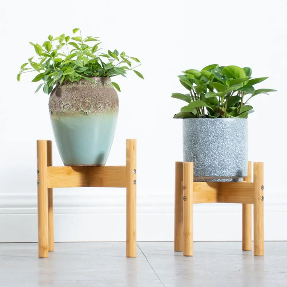 Подставка для комнатных растений простой современный деревянный держатель