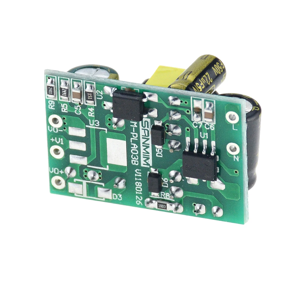1PCS AC-DC 5V 700mA 3W Precision Buck Converter AC 220V to DC Step Down Transformer Power Supply Module | Обустройство дома