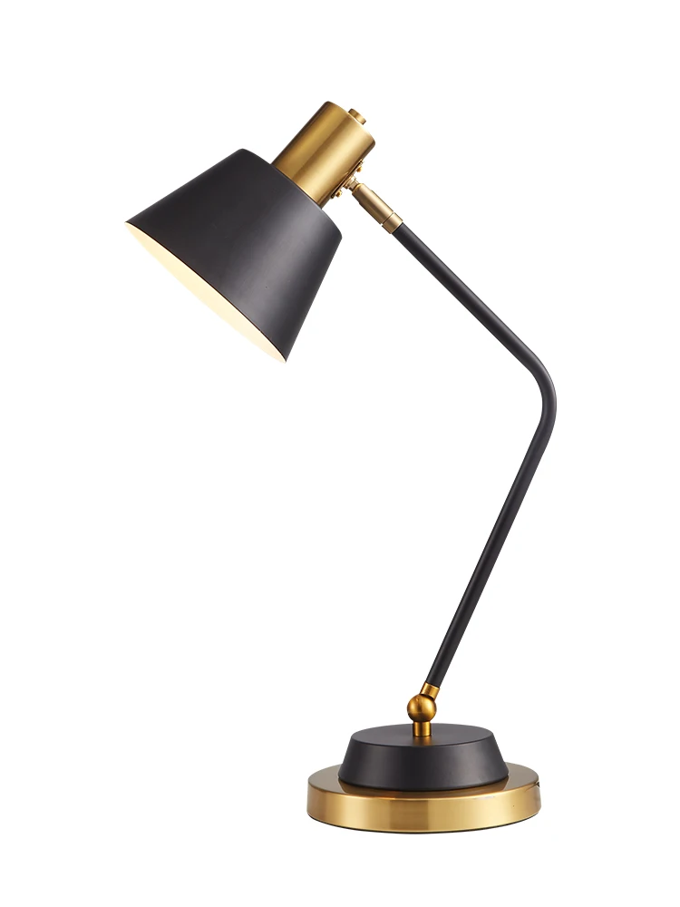 

Nordic bedroom bedside table light creative warm and simple post-modern desk light study reading table lamp