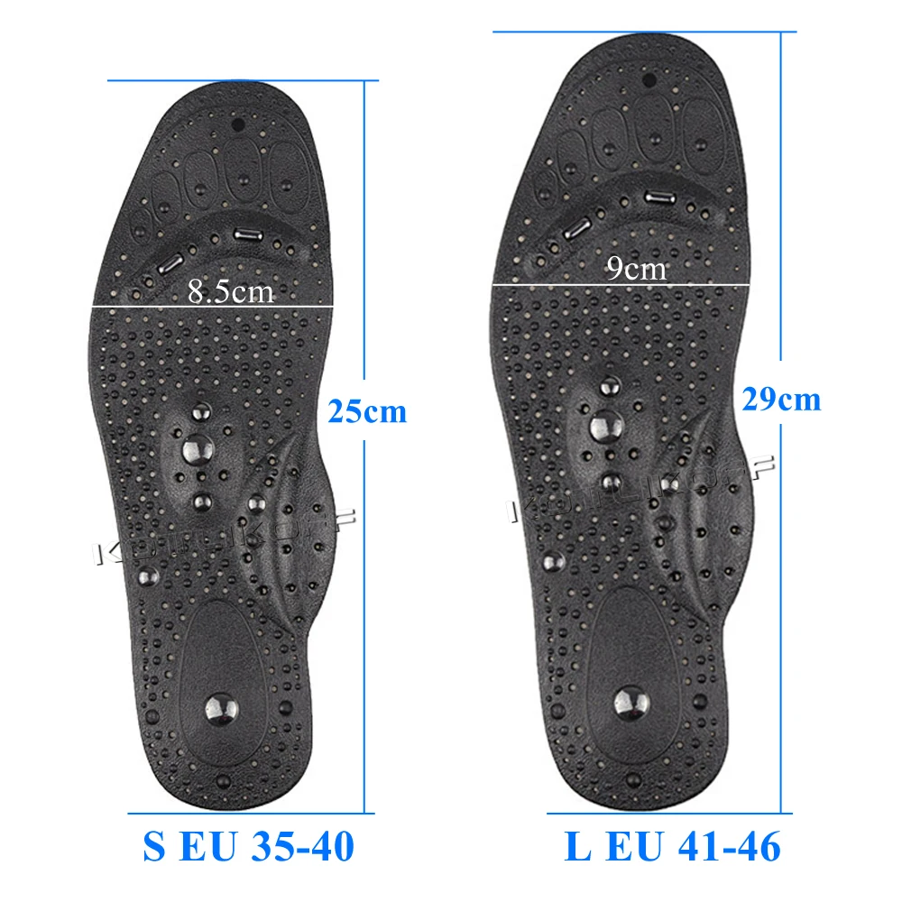 1 Pairs Magnetic Therapy Massage Insoles for feet Unisex Weight Loss Promote Blood Circulation Foot Magnet Health Care Shoe Pads