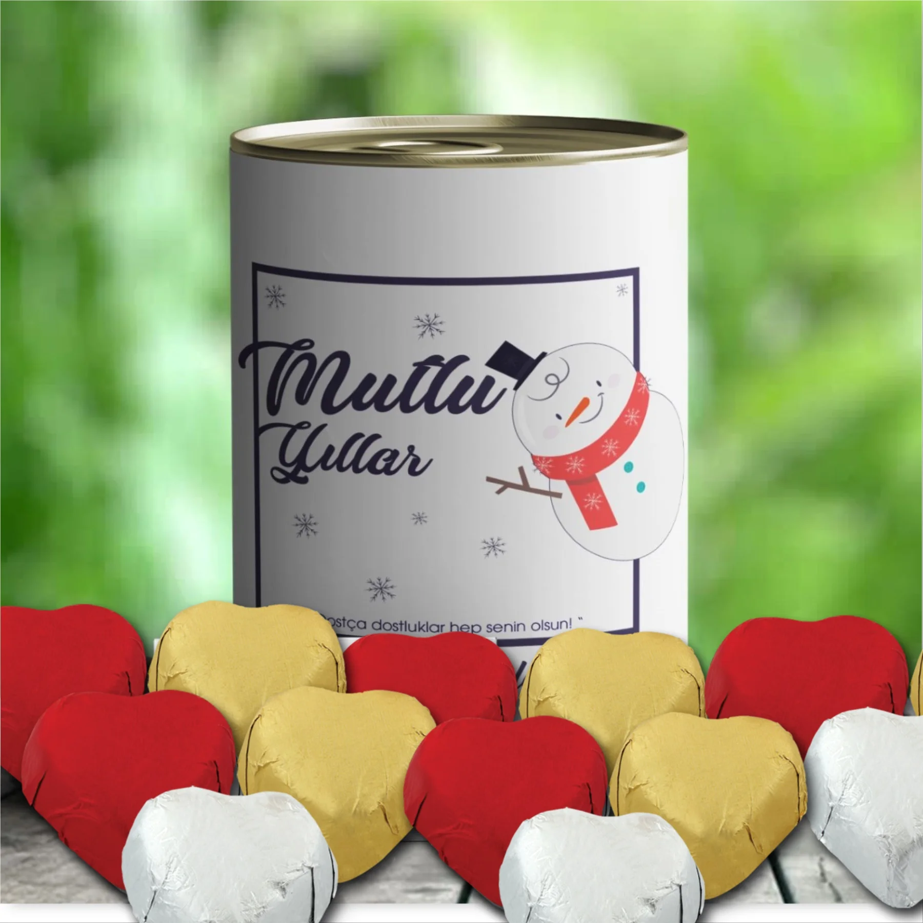 

Snowman Design Mabel Chocolate Canned-30